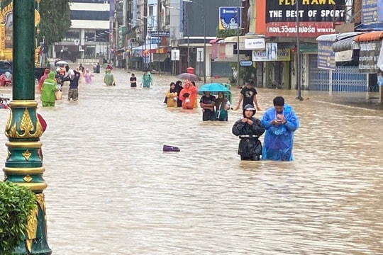Mưa lũ nghiêm trọng tại Đông Nam Á