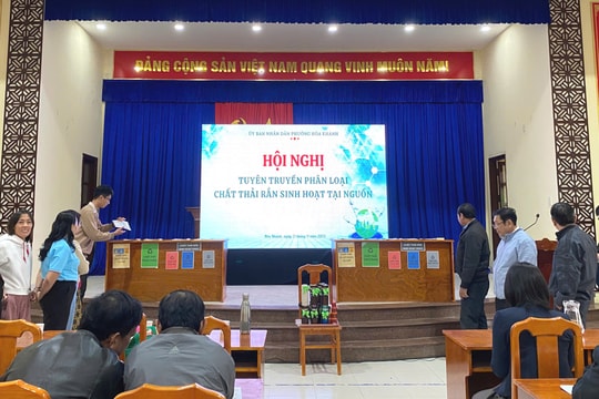 Đẩy mạnh phân loại rác tại khu dân cư