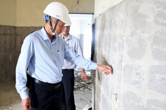 Sớm hoàn thành hai công trình động lực, trọng điểm tại phường Ngũ Hành Sơn