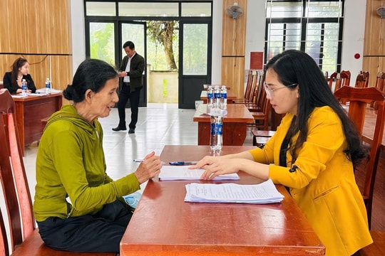 Xã Hòa Vang hướng đến chi trả an sinh 100% qua tài khoản ngân hàng