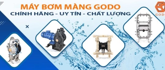 Bơm màng GODO - Top thương hiệu bơm màng bán chạy tại Việt Nam