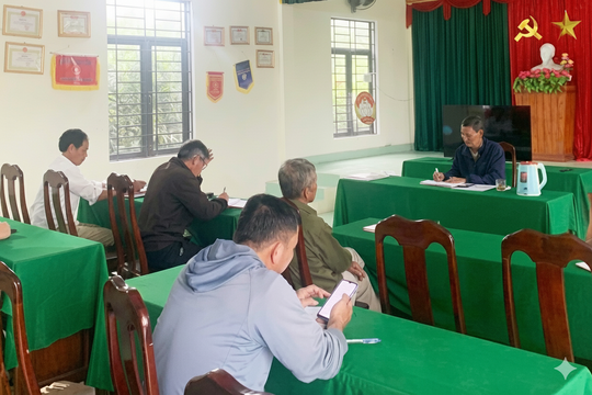 Nâng chất lượng cơ sở đảng từ kiểm tra, giám sát