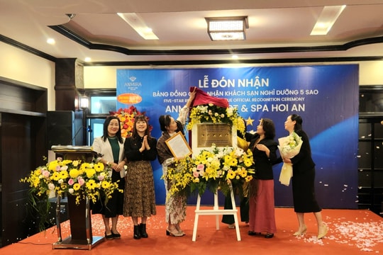 Khu nghỉ dưỡng Anmira Hội An đạt chuẩn 5 sao