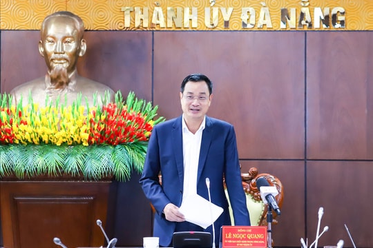 Bí thư Thành ủy Đà Nẵng Lê Ngọc Quang: “Kỷ cương đi trước - Nguồn lực đi cùng - Kết quả là thước đo” trong thực hiện Nghị quyết số 57-NQ/TW