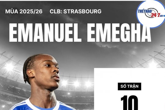 Chelsea công bố hợp đồng 7 năm với tiền đạo Emanuel Emegha