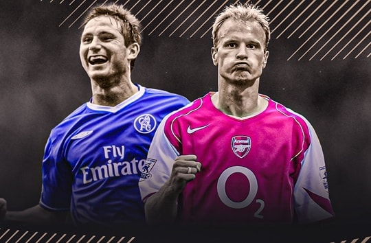 Đội hình kết hợp Arsenal - Chelsea: Những huyền thoại vĩ đại