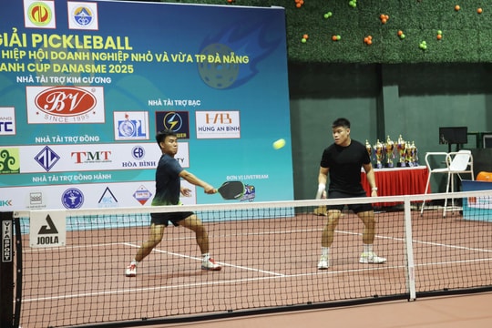 Hơn 350 vận động viên tham gia giải Pickleball tranh cúp DANASME 2025