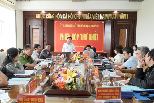 Bầu cử đại biểu Quốc hội khóa XVI và đại biểu HĐND các cấp nhiệm kỳ 2026 - 2031: Bám sát lộ trình, chuẩn bị chu đáo các phần việc