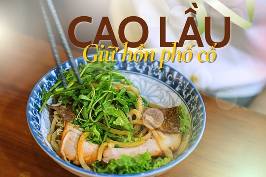 Cao lầu - Giữ hồn phố cổ