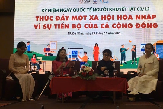 Truyền thông hưởng ứng Ngày quốc tế người khuyết tật (3/12)