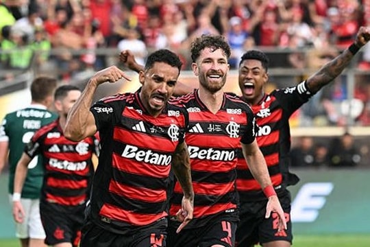 Flamengo đăng quang Copa Libertadores sau trận cầu kịch tính