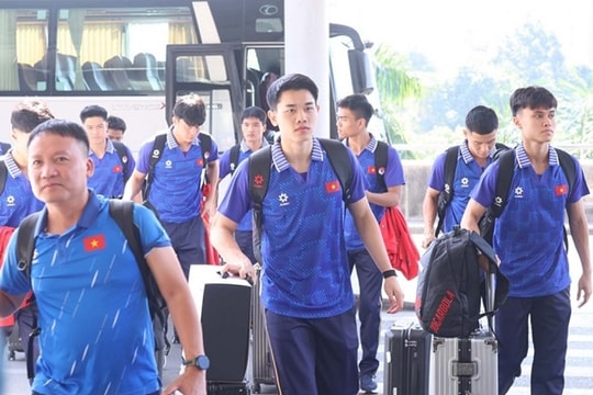 U22 Việt Nam lên đường, bắt đầu hành trình săn vàng SEA Games 33
