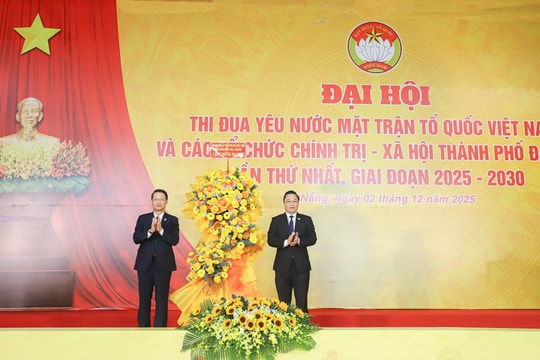 Khai mạc Đại hội thi đua yêu nước MTTQ Việt Nam và các tổ chức chính trị - xã hội thành phố Đà Nẵng lần thứ nhất