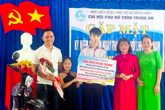 Lan tỏa hành động đẹp phụ nữ vì cộng đồng