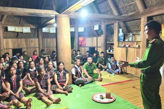 Xây dựng thế trận an ninh nhân dân vững chắc