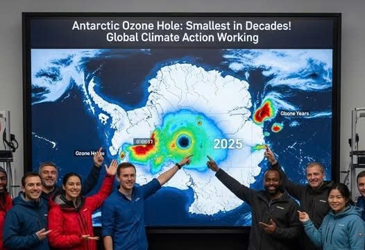 Phục hồi “vết thương” tầng ozone ở Nam Cực