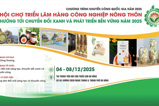 Hội chợ triển lãm hàng công nghiệp nông thôn: Kết nối giao thương, mở rộng thị trường
