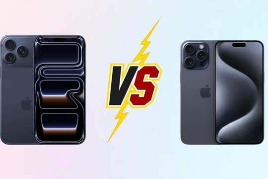 So sánh về sự khác nhau giữa iPhone 17 Pro Max và iPhone 15 Pro Max