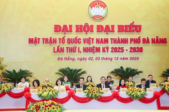 Khai mạc Đại hội đại biểu MTTQ Việt Nam thành phố Đà Nẵng lần thứ I, nhiệm kỳ 2025 - 2030