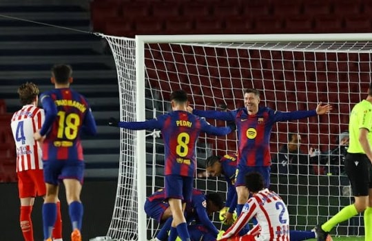 Bản lĩnh Barcelona: Ngược dòng hạ Atletico Madrid 3-1 tại Camp Nou