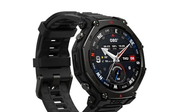 Amazfit T-Rex 3 Pro: Bền bỉ chuẩn quân đội, màn hình siêu sáng