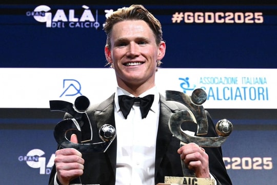 McTominay đoạt giải hay nhất Serie A, dập tắt hy vọng của MU