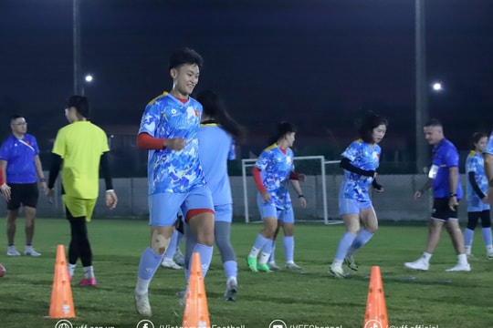 Đội tuyển nữ Việt Nam khởi động SEA Games 33: Chờ màn chào sân ấn tượng