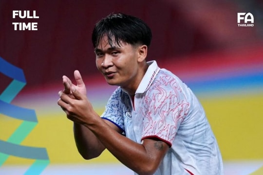 U22 Thái Lan thắng 6-1, HLV thừa nhận may mắn