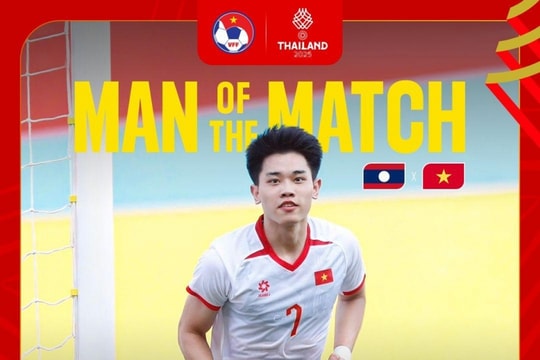 Đình Bắc lập cú đúp, U22 Việt Nam thắng nhọc trận ra quân SEA Games