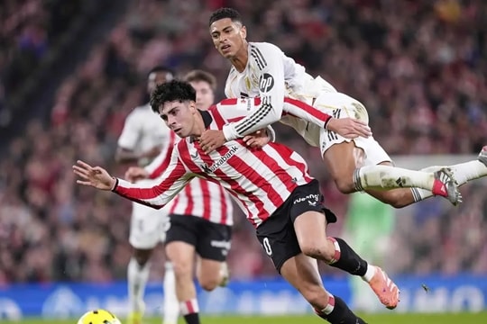 Real Madrid 3-0 Athletic: Chìa khóa từ sự hy sinh của Bellingham