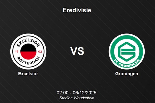 Nhận định Excelsior vs Groningen - Eredivisie 06/12