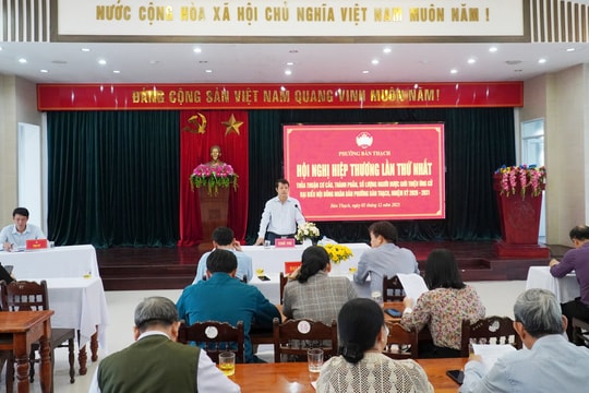 Bầu cử đại biểu Quốc hội khóa XVI và đại biểu HĐND các cấp nhiệm kỳ 2026 - 2031: Tập trung chuẩn bị khâu then chốt