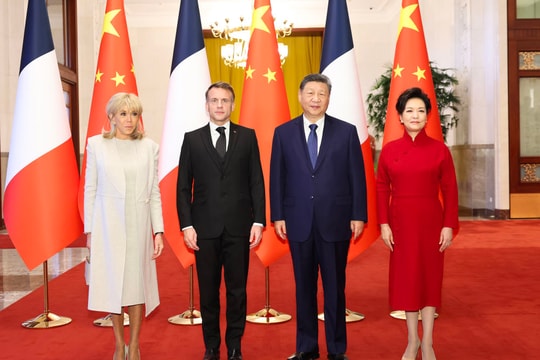 Tổng thống Pháp thăm Trung Quốc: Thúc đẩy lợi ích tương đồng