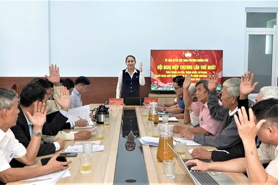 Các địa phương hiệp thương giới thiệu ứng cử viên HĐND nhiệm kỳ 2026 - 2031