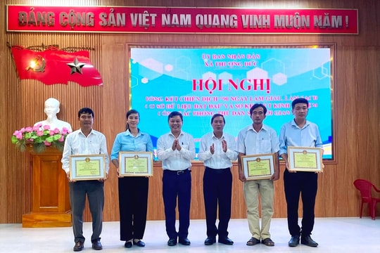 Xã Thượng Đức thu thập đạt 88% dữ liệu đất đai trong chiến dịch cao điểm