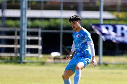 U22 Việt Nam đón Xuân Bắc trở lại trước trận gặp Malaysia
