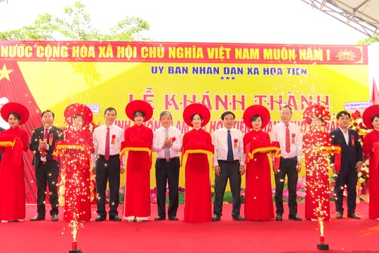 Xã Hòa Tiến khánh thành đình Hương Lam