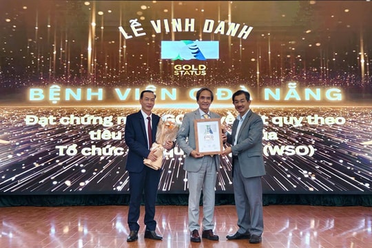 Bệnh viện C Đà Nẵng nhận Chứng nhận vàng trong điều trị đột quỵ