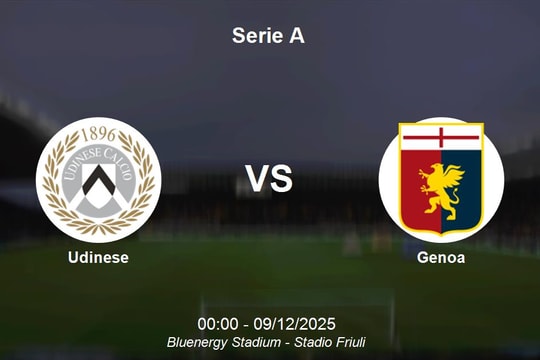 Nhận định Udinese vs Genoa - Serie A: Genoa nhỉnh hơn
