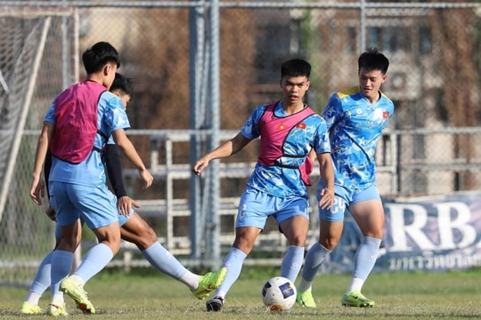 Lê Phát đặt mục tiêu 3 điểm cho U22 Việt Nam ở SEA Games