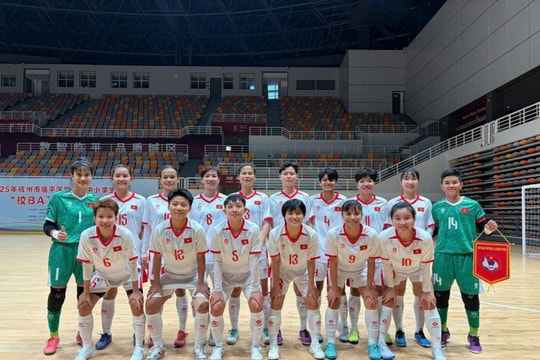 Futsal nữ Việt Nam chốt danh sách 14 cầu thủ dự SEA Games 33