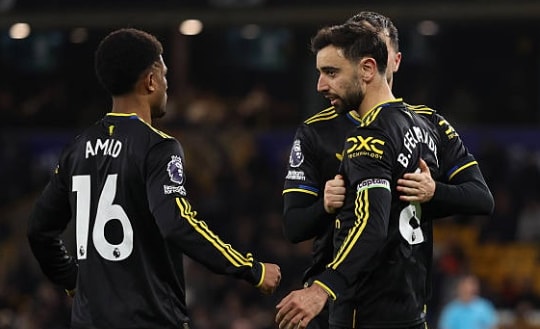 Man Utd đè bẹp Wolves 4-1: Dấu ấn từ thủ lĩnh Bruno