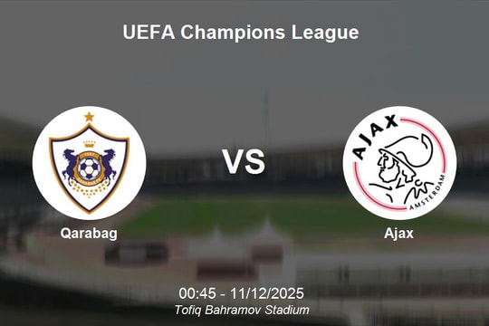 Nhận định Qarabag vs Ajax - Champions League 00:45 11/12