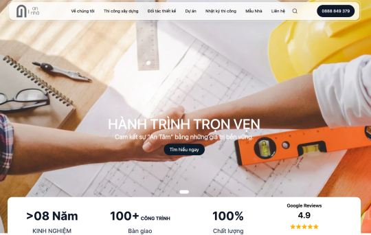 An Nhà - Dịch vụ xây nhà trọn gói chất lượng chuẩn dự án