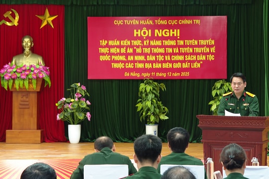 Khai mạc lớp tập huấn Đề án 1219 khu vực miền Trung - Tây Nguyên