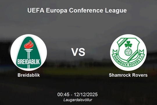 Nhận định Breidablik vs Shamrock Rovers, Conference League