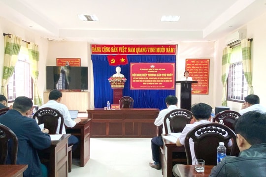 Nông Sơn hiệp thương giới thiệu ứng cử viên HĐND xã nhiệm kỳ 2026 - 2031