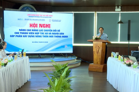 Nâng cao năng lực chuyển đổi số cho hợp tác xã