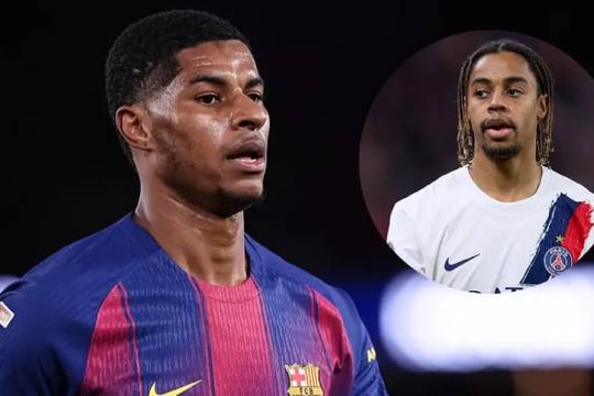 MU cân nhắc đổi Rashford lấy sao trẻ PSG Bradley Barcola