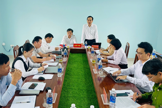 Ban Thường vụ Đảng ủy xã Đức Phú phát huy tốt vai trò hạt nhân lãnh đạo